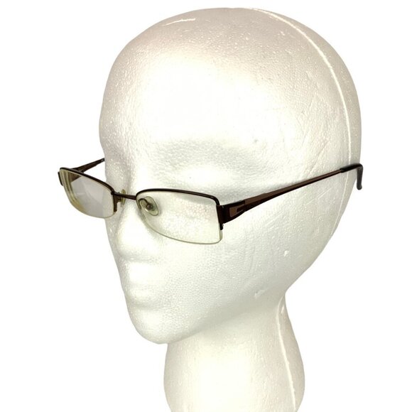 Guess Eyeglasses Frames Half Rim GU 1482 Brown Mocha 50 19 135 - Picture 2 of 10